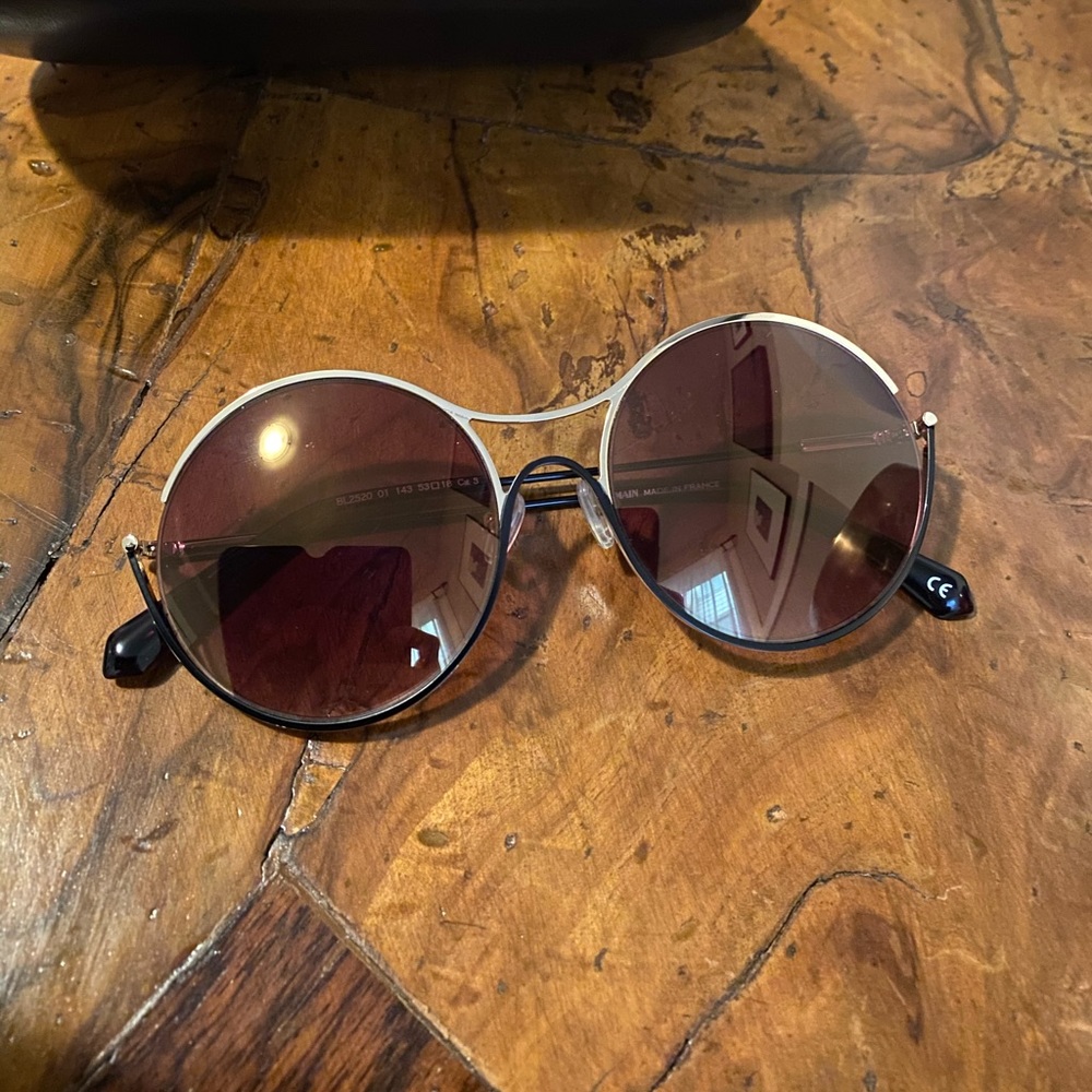 Balmain brown - black - gold sunglasses